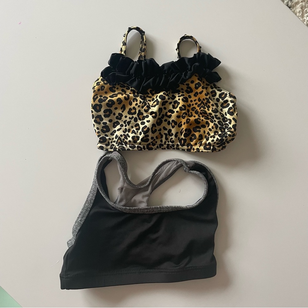 Dance Tops Sports Bra Size 6x/7 and Intermediate